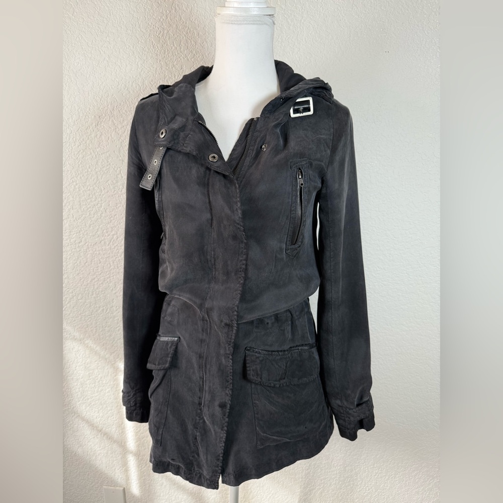 MAJE‎ Black Utility Jacket. Small
